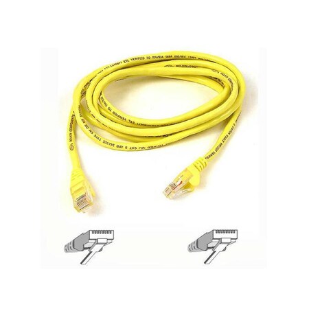 Belkin CAT6 patch cable RJ45M-RJ45M 1ft yellow A3L980-01-YLW-S